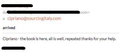 Sourcingitaly Italian Address 121